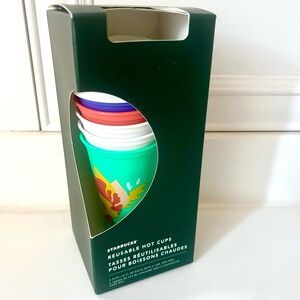 Starbucks Reusable Hot Cups Set NWT